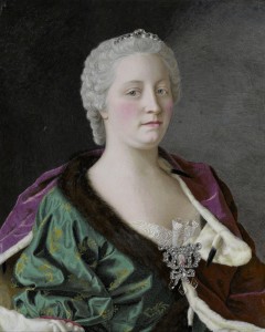 L Impératrice Maria Thérésa, tableau Terra di Siena