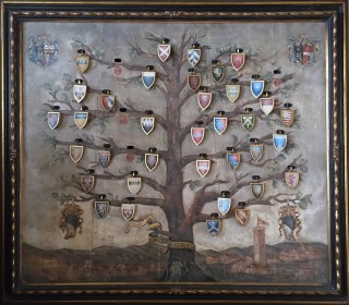 Tableaux de clefs des chambres, réalisationTerra di Siena