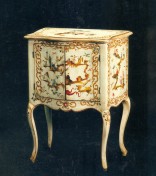  Chevet Louis XV chinoiseries, sur mesure.