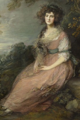 Voir nos pages tableaux, repro. numériques craquelées/ Thomas Gainsborough