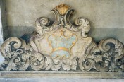 01203-00 Tête de lit baroque décor TL1 180 x h 110 cm