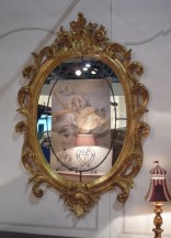 01420-00 Miroir baroque Francisco avec glace en 5 parties 166x110cm
