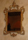 01423-00 Miroir XVIIe Bardi en bois doré 82 x h 132 cm
