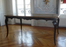 50401-00 Table haute Véronèse, monochrome, 180 x 90 x h 80 cm