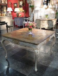 50402-00 Table haute Versailles 120 x 120 x h 80 cm